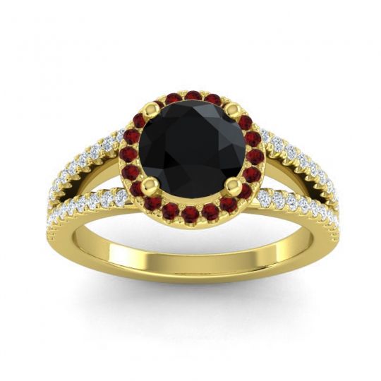 Halo Pave Satera Ring