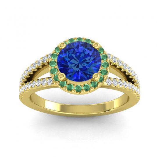 Halo Pave Satera Ring