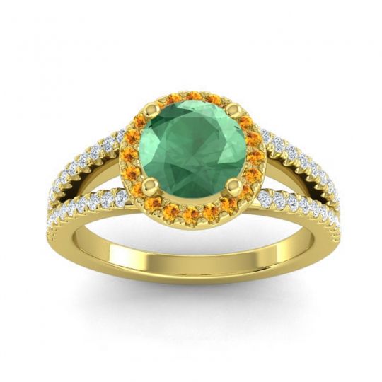 Halo Pave Satera Ring