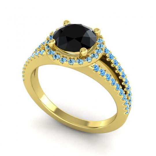 Halo Pave Satera Ring