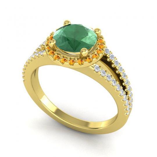 Halo Pave Satera Ring