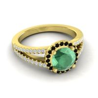Halo Pave Satera Ring