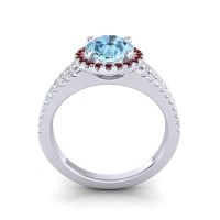 Halo Pave Satera Ring