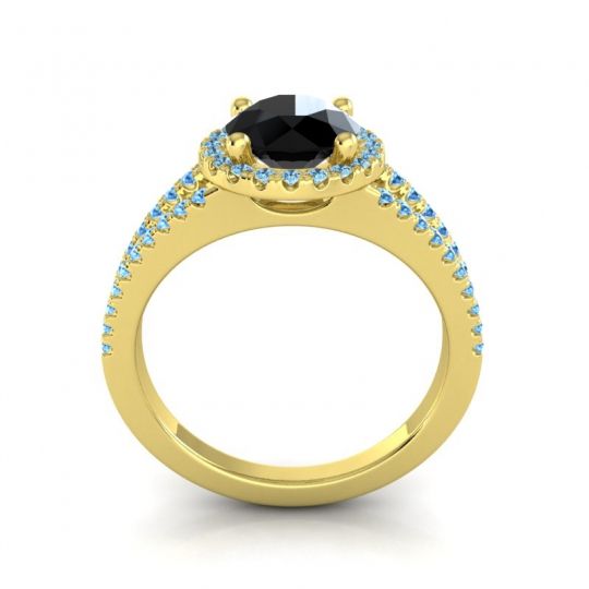 Halo Pave Satera Ring