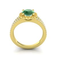 Halo Pave Satera Ring