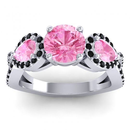 Three Stone Pave Varsa Ring