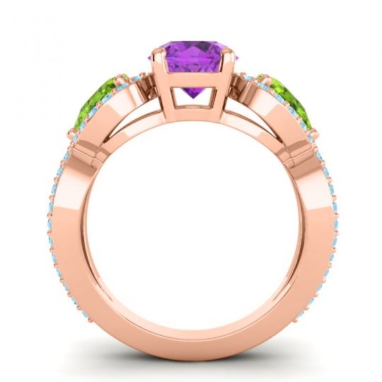 Three Stone Pave Varsa Ring