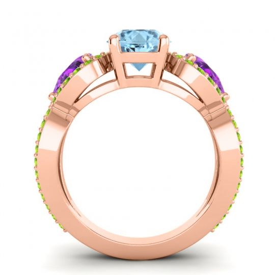 Three Stone Pave Varsa Ring