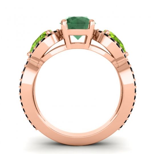 Three Stone Pave Varsa Ring