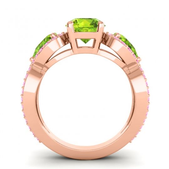 Three Stone Pave Varsa Ring