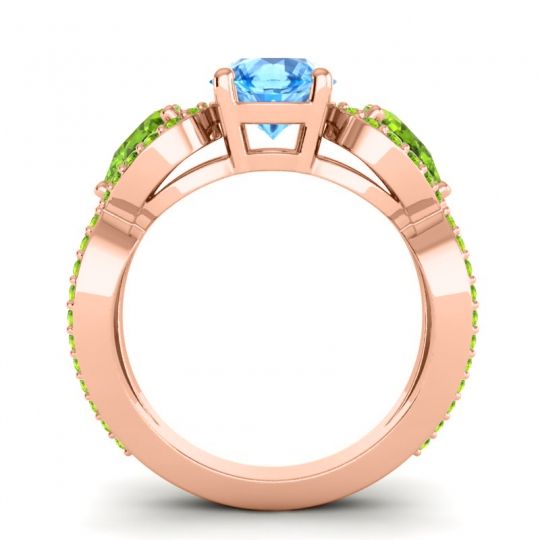 Three Stone Pave Varsa Ring