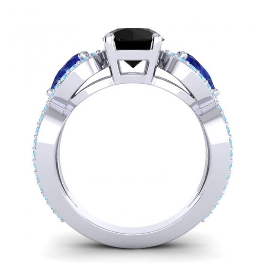 Three Stone Pave Varsa Ring