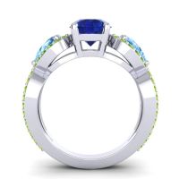 Three Stone Pave Varsa Ring