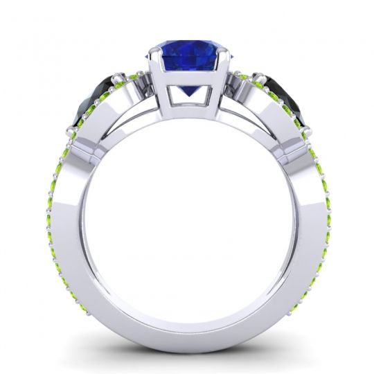 Three Stone Pave Varsa Ring