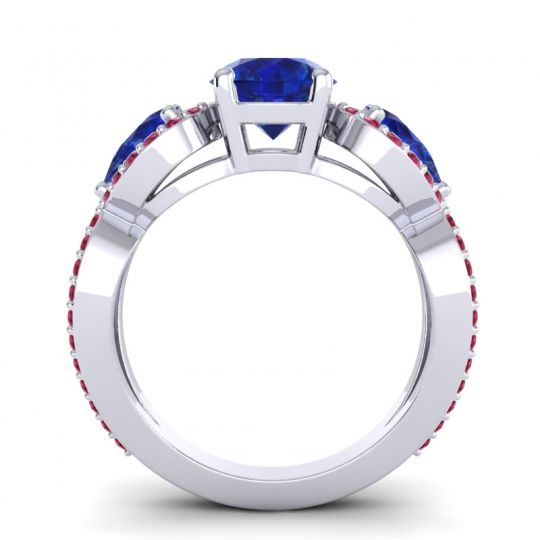 Three Stone Pave Varsa Ring