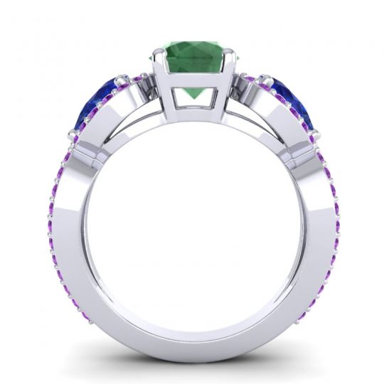 Three Stone Pave Varsa Ring