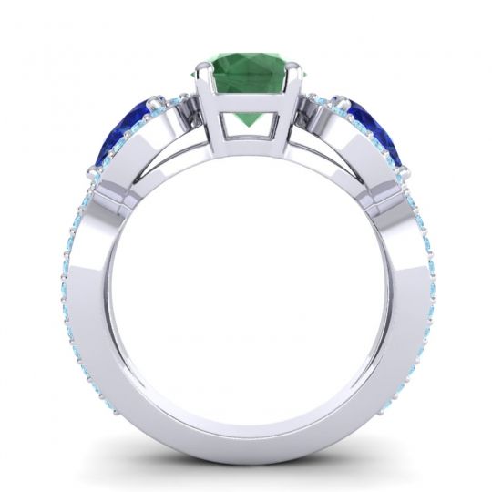 Three Stone Pave Varsa Ring