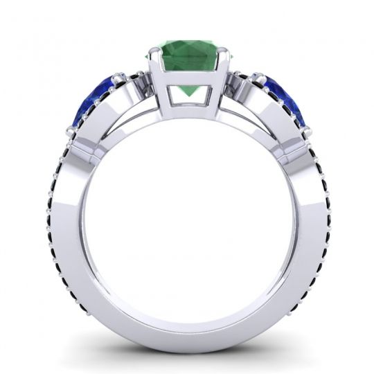Three Stone Pave Varsa Ring