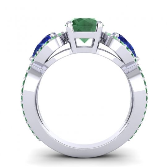 Three Stone Pave Varsa Ring