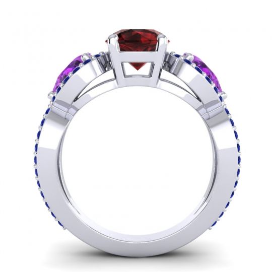 Three Stone Pave Varsa Ring