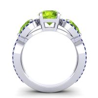 Three Stone Pave Varsa Ring