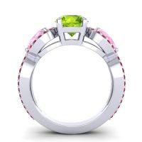 Three Stone Pave Varsa Ring