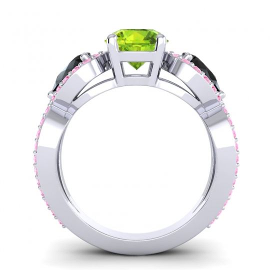 Three Stone Pave Varsa Ring