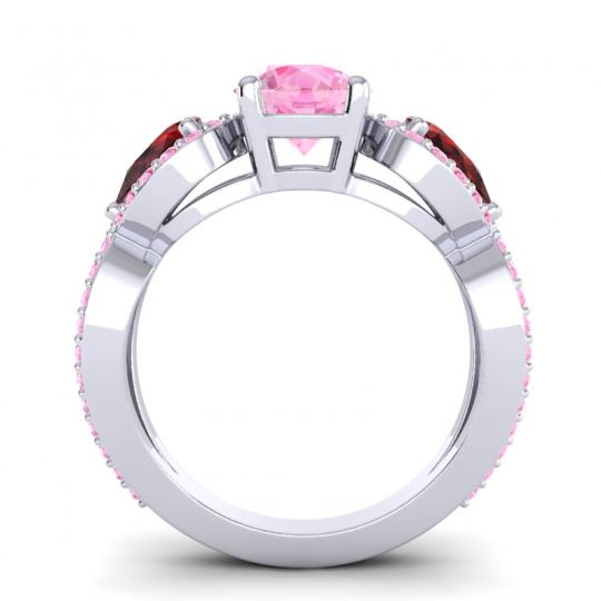 Three Stone Pave Varsa Ring