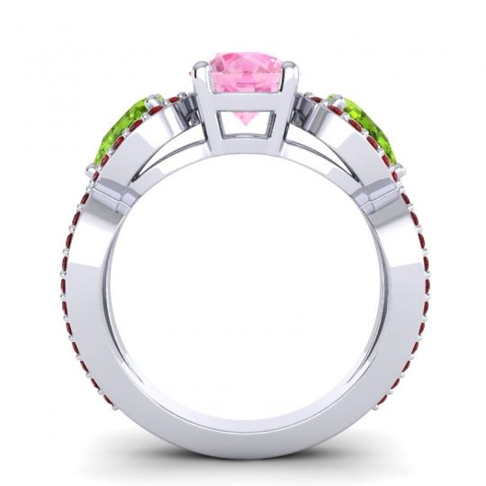 Three Stone Pave Varsa Ring