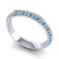 Eternity Pave Zaila Band
