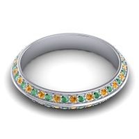 Eternity Pave Zaila Band