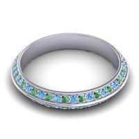 Eternity Pave Zaila Band
