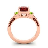 Art Deco Three Stone Stambha Ring