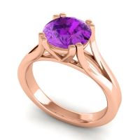 Cathedral Solitaire Veni Ring