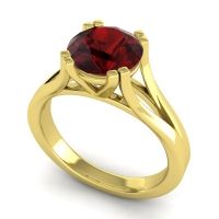 Cathedral Solitaire Veni Ring