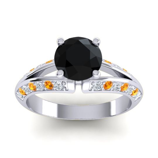 Modern Pave Udaya Ring