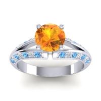 Modern Pave Udaya Ring