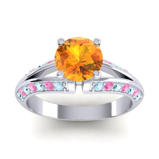 Modern Pave Udaya Ring