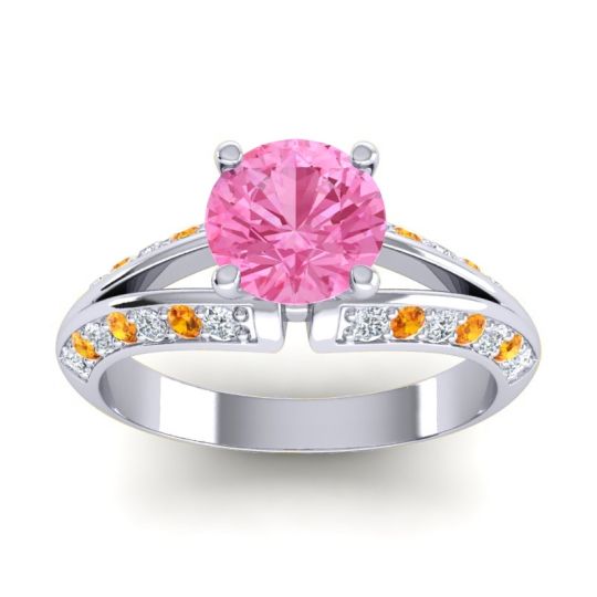 Modern Pave Udaya Ring