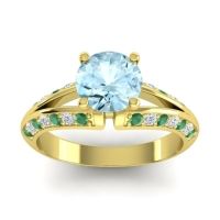 Modern Pave Udaya Ring