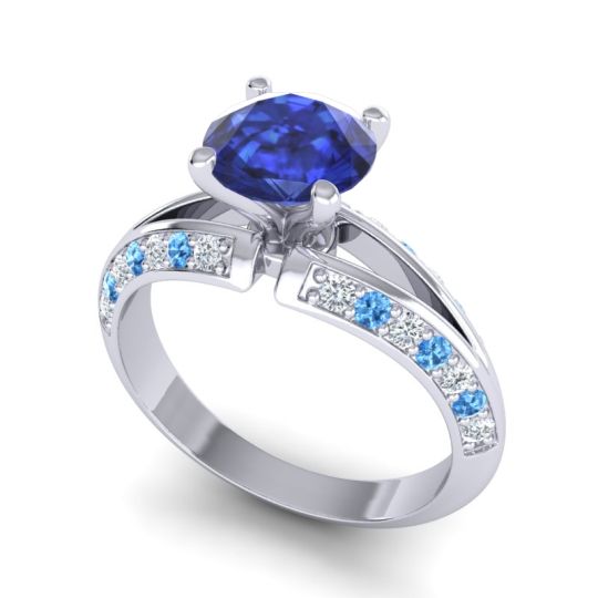 Modern Pave Udaya Ring