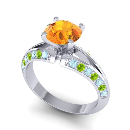 Modern Pave Udaya Ring