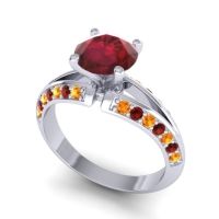 Modern Pave Udaya Ring