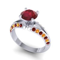 Modern Pave Udaya Ring