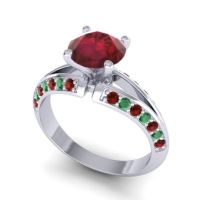 Modern Pave Udaya Ring