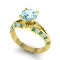 Modern Pave Udaya Ring