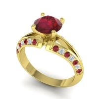 Modern Pave Udaya Ring