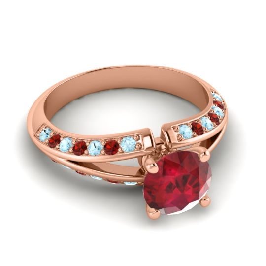 Modern Pave Udaya Ring