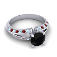 Modern Pave Udaya Ring