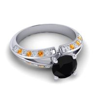 Modern Pave Udaya Ring